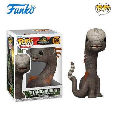 Titanosaurus Jurassic World Funko Pop Boneco de Vinil Diabloceratops Dinossauro Edição Limitada Boneco de Ação Modelo de Brinquedo Presente Colecionável