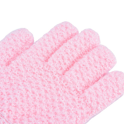 1pc Bath For Peeling Exfoliating Mitt Gloves For Shower Body Brush Fingers Towel Body Massage Sponge Wash Moisturizing SPA Foam