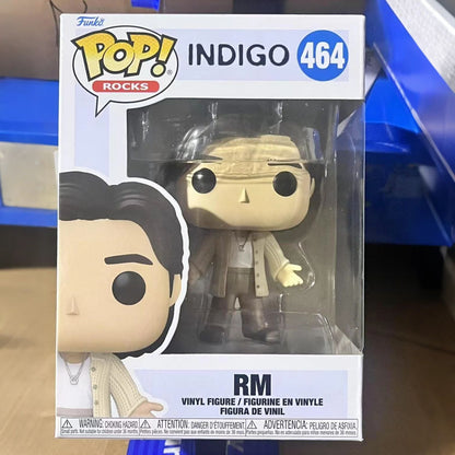 RM Jin Agust D J-Hope Jimin V Jung Kook FUNKO POP BTS Bonecos em Terno Colecionáveis Edição Limitada Decoração Brinquedo Presente