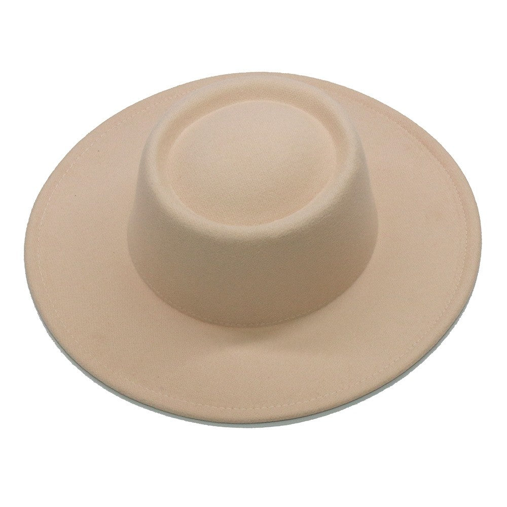 Chapéus Fedora Masculino Feminino Aba Larga 8.5CM Lã Feltro Chapéus Jazz Estilo Britânico 2023 Chapéu Panamá Formal Social