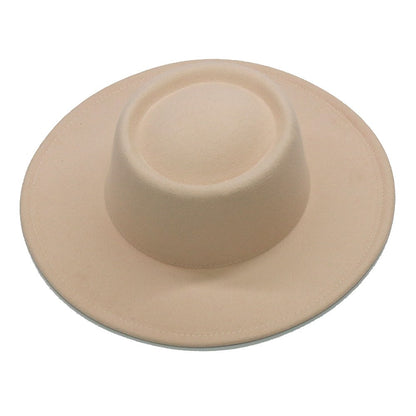 Chapéus Fedora Masculino Feminino Aba Larga 8.5CM Lã Feltro Chapéus Jazz Estilo Britânico 2023 Chapéu Panamá Formal Social