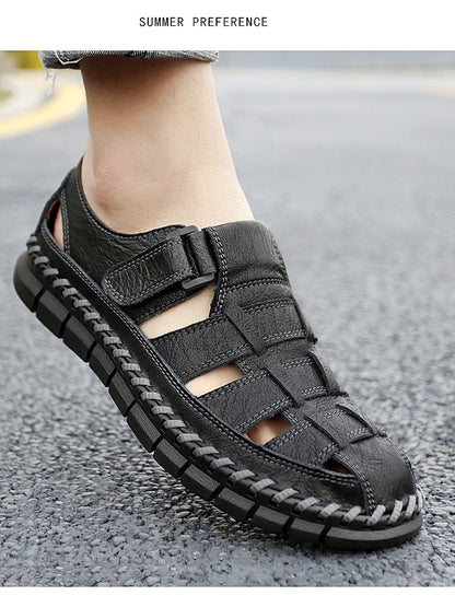 Handmade Men's Shoes Handmade Leather Men Shoes Casual Loafers Slip Onzipper Split Leather Shoes Men Flats Hot Sale Moccasins