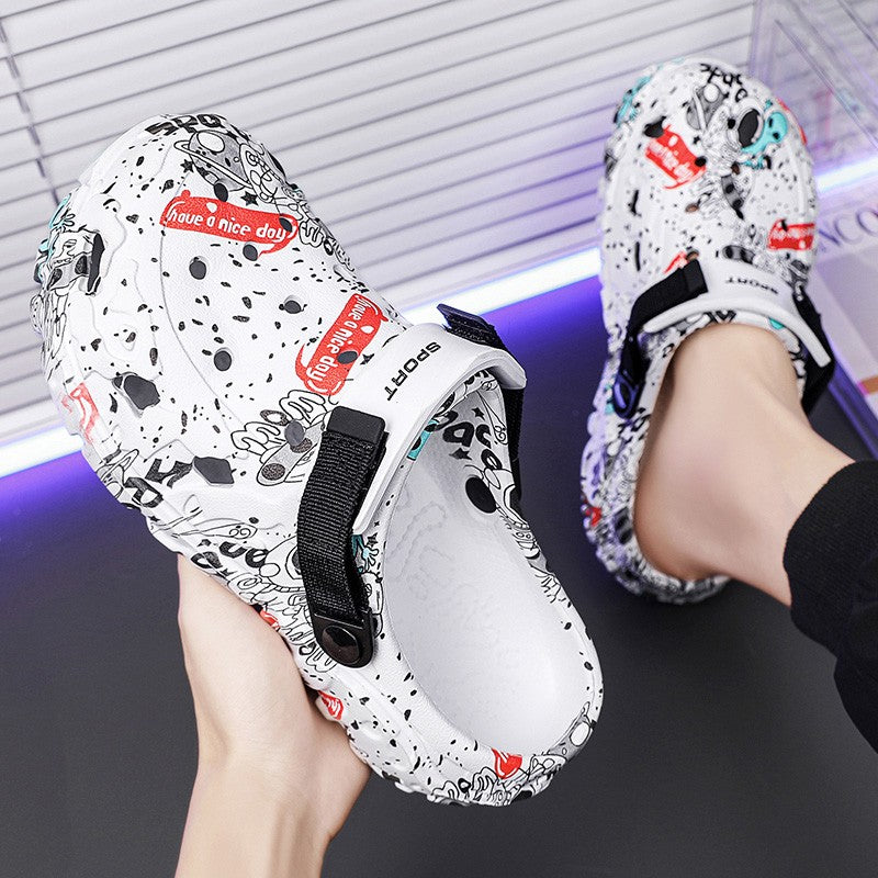 Man Shoes EVA Slippers Summer Men Garden Clogs 2025 Summer Slippers for men Outdoor Slide Soft Beach Shoes Male Summer Sandals