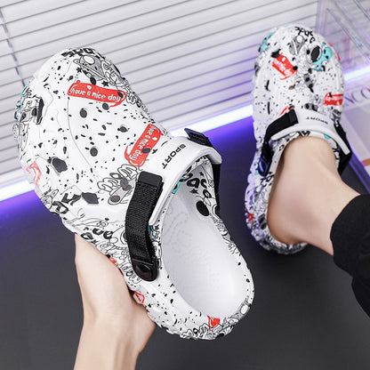 Man Shoes EVA Slippers Summer Men Garden Clogs 2025 Summer Slippers for men Outdoor Slide Soft Beach Shoes Male Summer Sandals