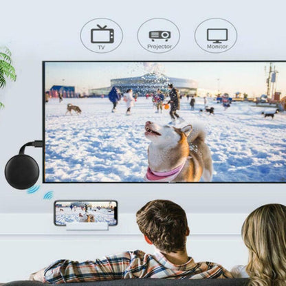Adaptador de Tela sem Fio G12 4K HDMI WiFi de Banda Dupla Dongle de TV com Tela sem Fio