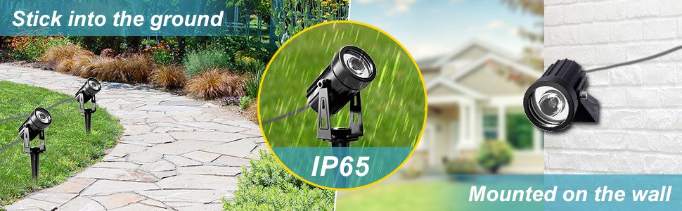 Solar Powered Spotlight IP65 Solar LED Light Outdoor Landscape Yard Garden Tree Separately Lamp Aluminum Anti Rust Solar Lamp
