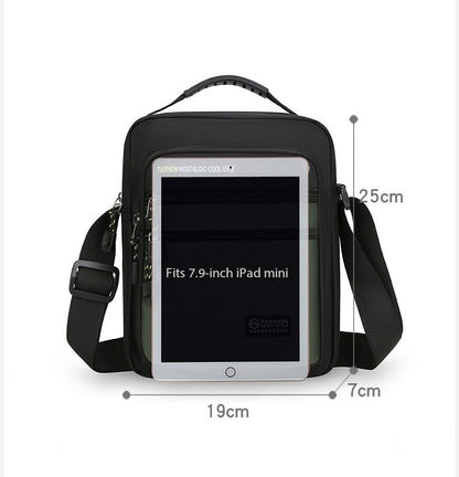 New Fashion Oxford Men Crossbody Bag Single Shoulder Bags Big Capacity Storage Bag Fashion Multi-Pockets Business Crossbody Bags