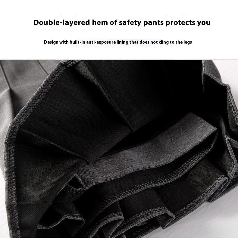 Women Pleated Skirt High Waist A-Line Mini Skirt School Girl JK Uniform Skirt Skater Skirt Tennis Skirt White Plus Size