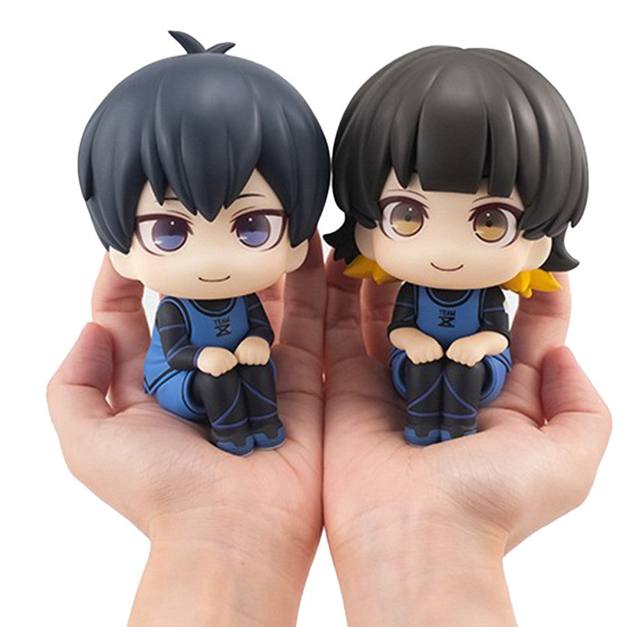 9cm Blue Lock Anime Figura Versão Q Nagi Seishirou Boneco de Ação Kawaii Isagi Yoichi Estatueta PVC Coleção Modelo Boneca Brinquedos