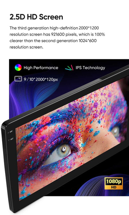 Android 15 For Toyota Hilux 2015-2023 RHD  2K QLED Android Car Radio Multimedia Video Player stereo CarPlay Dsp Head Unit