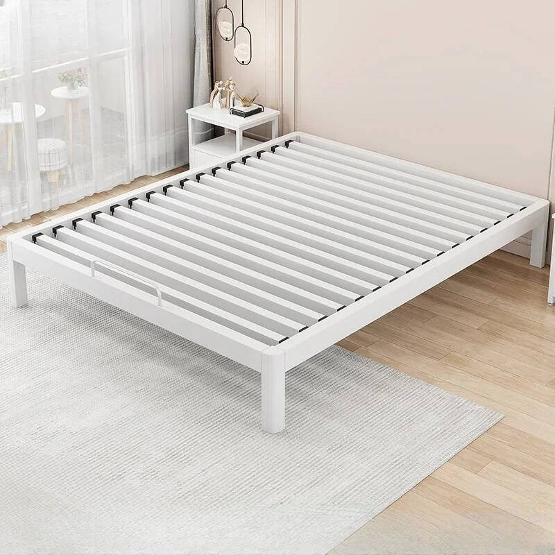 Bedroom Minimalist Bed Frame King Size Metal Hotel Double Bed Frame Modern Lounge Cama Matrimonio Multifuncional Furniture