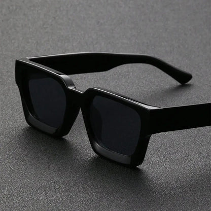 Retro Black Millionaire Shades Luxury Sunglasses 2025 For Men Designer Famous Brand Square Sun Glasses Man Women Sunglass