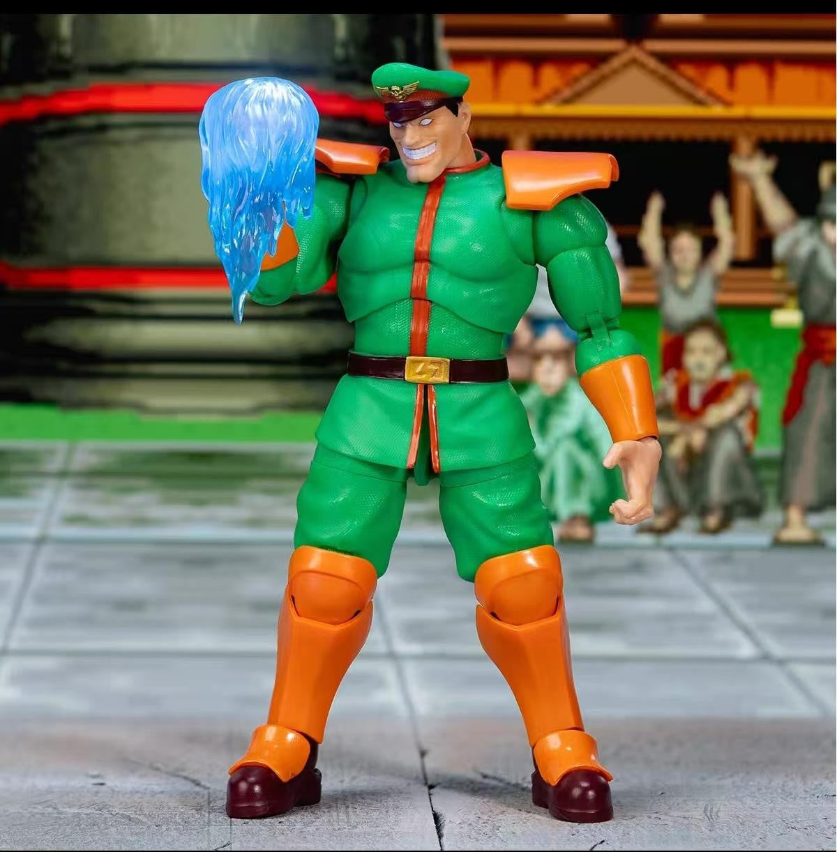 Original jada Street Fighter 1/12 figure limited edition Feilong Dalsim 6-inch movable model collection finished product
