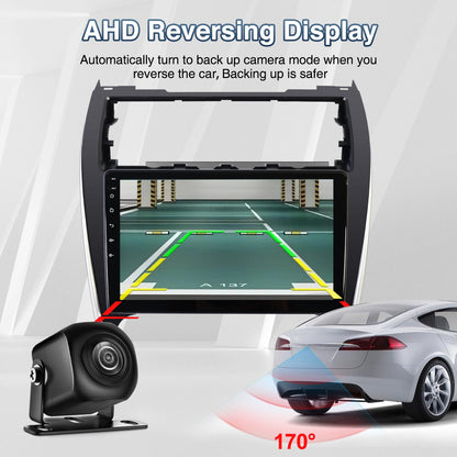 10.1 Inch Car Radio Stereo For 2012-2014 Toyota Camry Wireless CarPlay 1080P Android 13 GPS Navigation AHD Camera Microphone