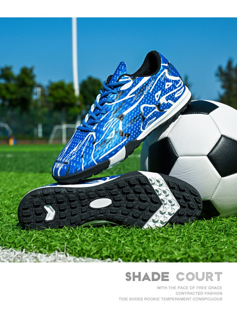 Unisex Youth Soccer Cleats Lightweight Football Shoes for Match Training Enhanced Grip Durable FG TF Comfortable Breathable
