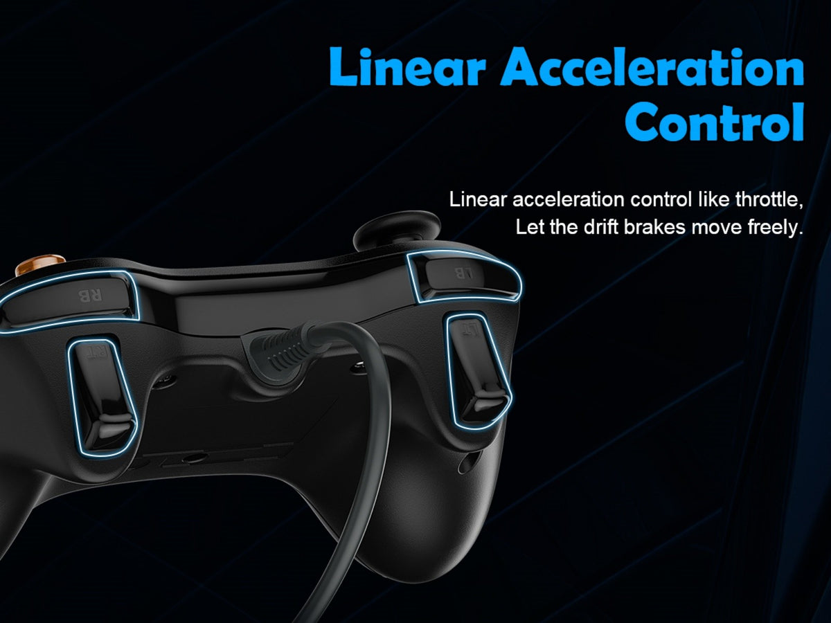 For Xbox 360 Slim/Lite/E/PC Controller,Wireless/Wired Game Remote Control 6-axis Gryo Dual Vibration Precision Joystick Gamepads