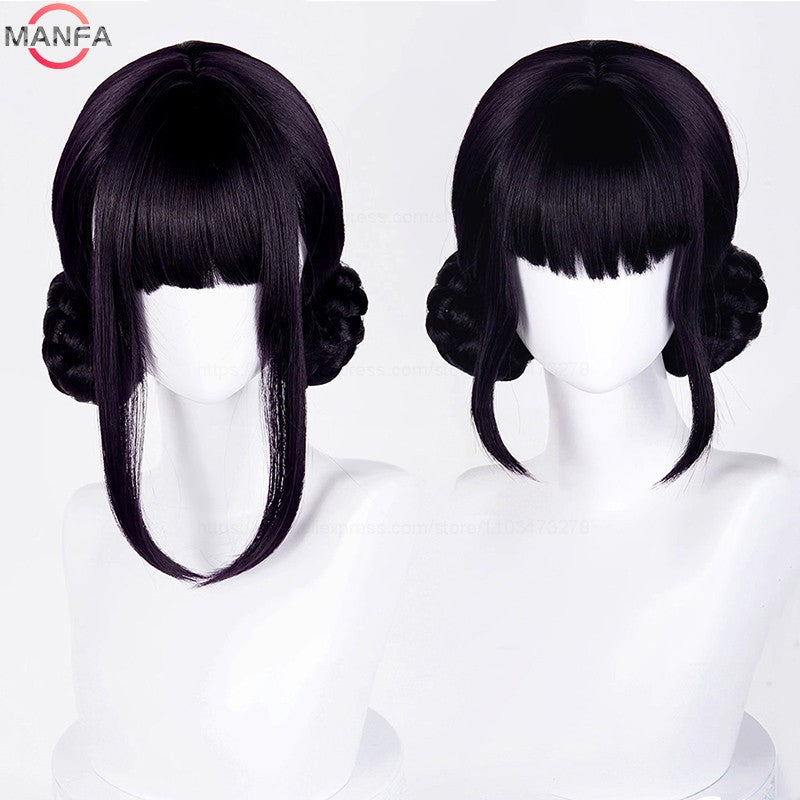 Current fashion trend music singer team role-playing wig Heat Resistant Synthetic Hair Anime Wigs +Wig Cap