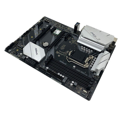 Asrock Z490 PRO4/AC Motherboard +i5-10400F cpu intel Z490 Motherboard LGA 1200 DDR4 128GB ATX support 10700F 10100 10105 cpu