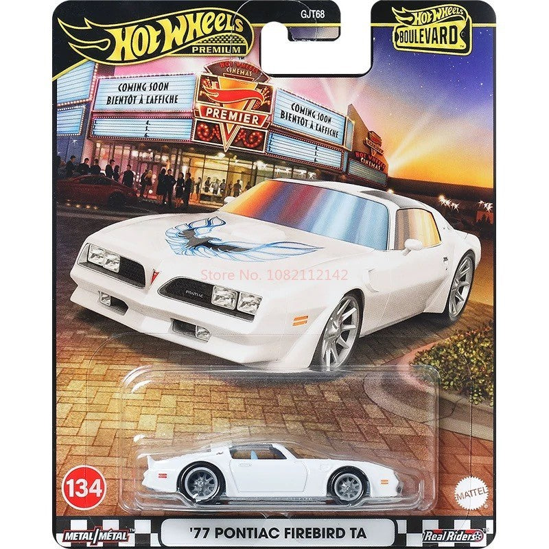 2025 Hot Wheels Car Model Boulevard 27 Series Benz 500 SLC Mitsubishi Nissan Coleção Carros de Liga Leve Modelo Enfeite Presentes de Aniversário