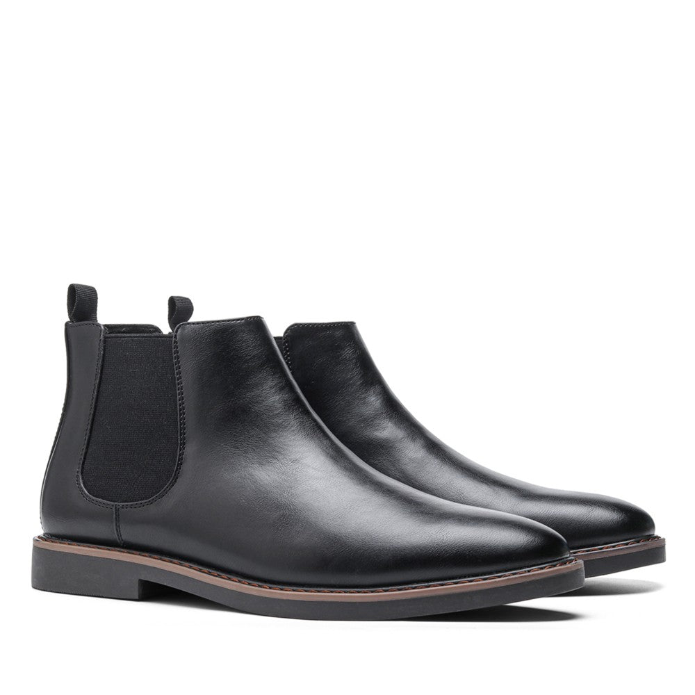 40~46 Botas Masculinas Chelsea Boots Marca Retrô Confortável Moda Masculina