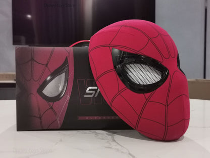 Nova Máscara do Homem-Aranha: Sem Volta Para Casa Capacete de Luxo Recarregável Olhos Remotos Móveis Máscara Decoração de Cosplay Brinquedos de Presente