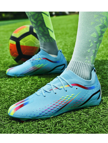 New Men Ultralight Soccer Shoes TF/FG Professional Football Boots Unisex Non-Slip Training Soccer Cleats Outdoor Field Chuteira