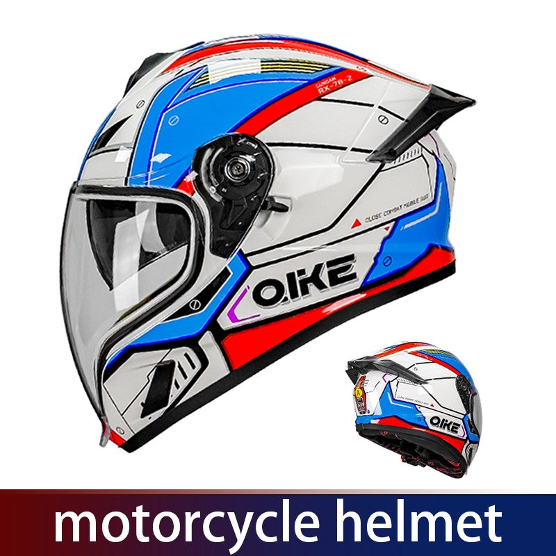 Capacete de bebida, capacete de motocicleta, capacete aberto, espelhos duplos masculinos e femininos, capacete de inverno para todas as estações, 3C e DOT do