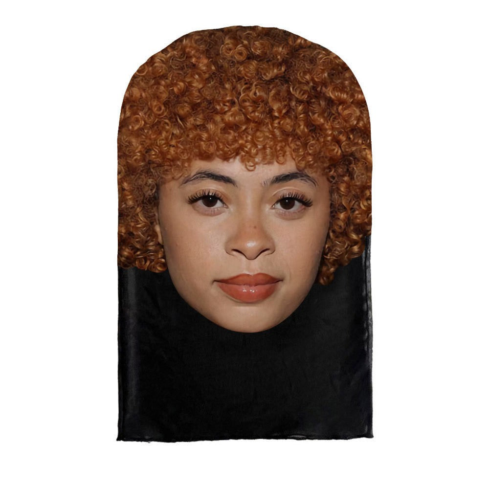 Full Face Mask Celebrity Ball-game Star Face Mask Simulation kanye Shiesty Mesh Mask For Men Party Supplies Cosplay Props NoveL