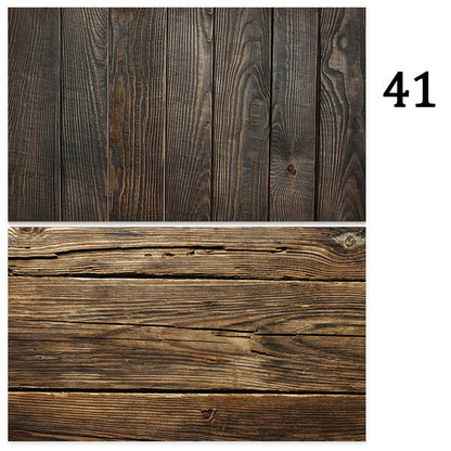Marble Photography Backdrops 57*87CM 2 Sided Wood Grain Photo Background Wallpaper Studio Waterproof Products Photographic Props