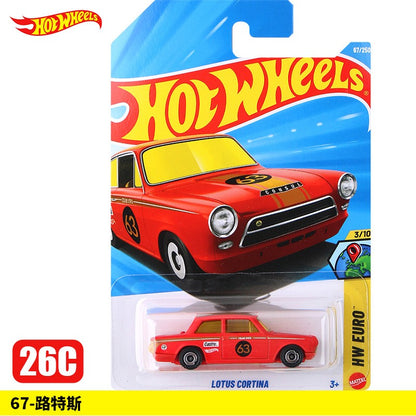 Hot Wheels 2026 C Case Coleção de Carros Die-Cast Escala 1:64 Porsche 911 Ferrari F40 Mazda RX-7 Veículo de Liga Leve Brinquedo de Presente