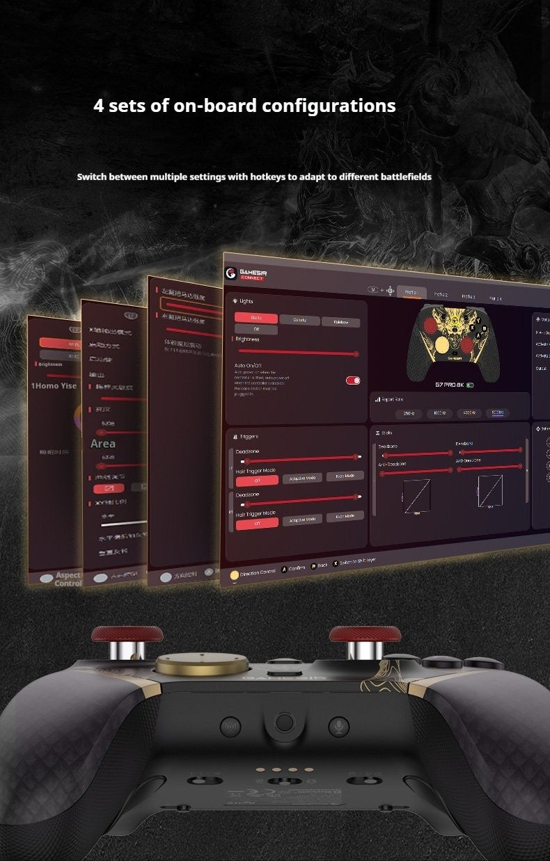 G7 Pro 8K Gamepad Nioh3 Edition Wireless for Gaming Controller JS13Pro TMR Rocker PC/SteamDeck/Switch2