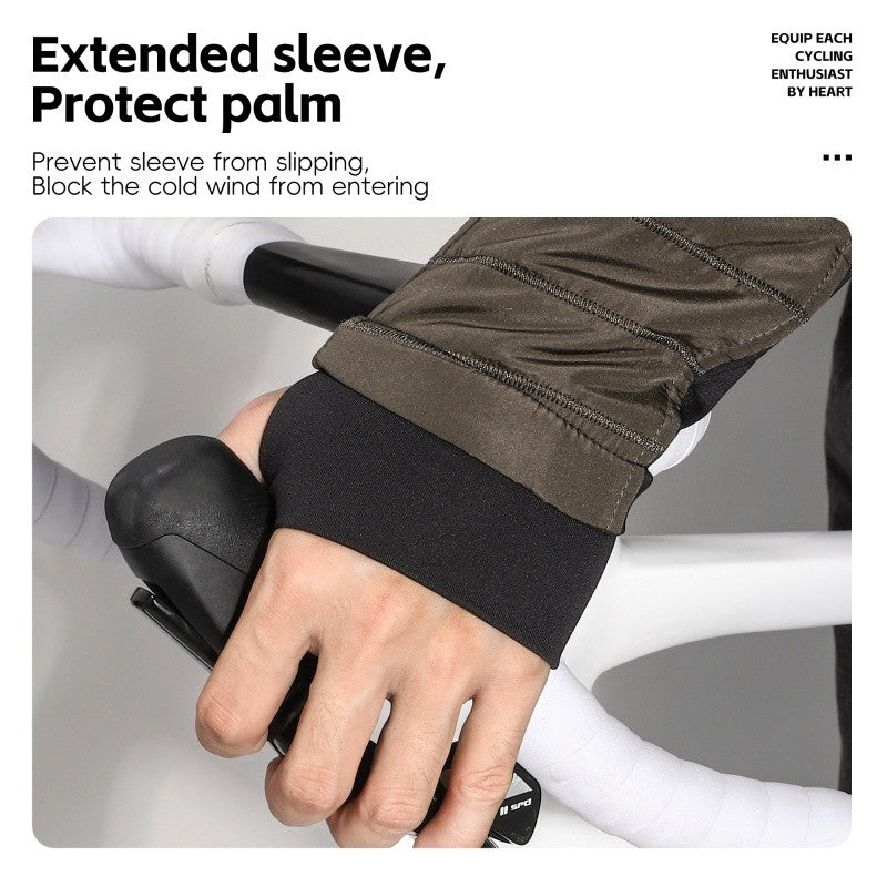 WEST BIKING Cycling Jacket Men Coats Winter Thermal Fleece Windbreaker MTB Bicycle Clothing Motorcycle Bike Jackets 0?-15?