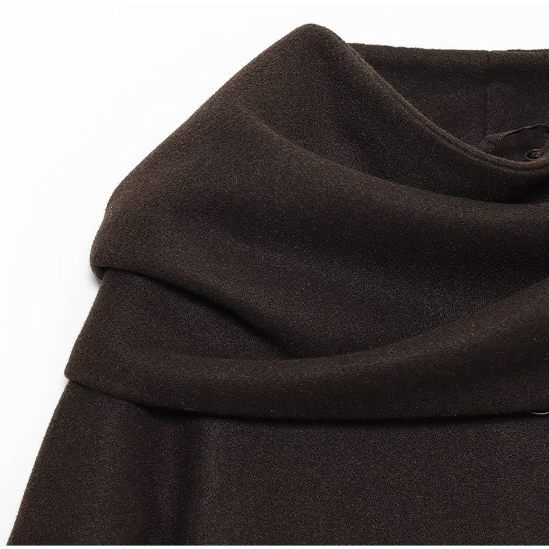 Fashion British Style Trench Coat with Detachable Scarf Women's Single Breasted Long Sleeve Jacket 2025 Winter Classic Outerwear