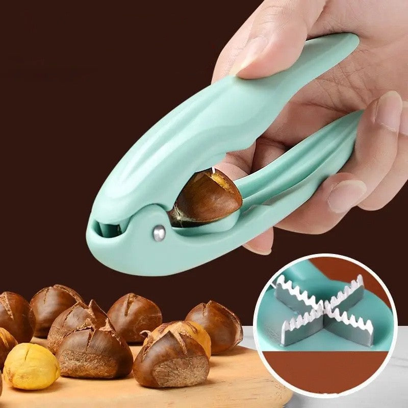 Nuts Sheller Chestnut Clip Walnut Pliers Home Metal Chestnut Sheller Nut Opener Cutter Shelling Kitchen Tools