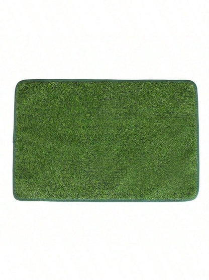 Tapete de Grama Sintética Higiênico para Cães: Antiderrapante, Resistente a Odores, Fácil de Limpar para Treinamento Interno/Externo