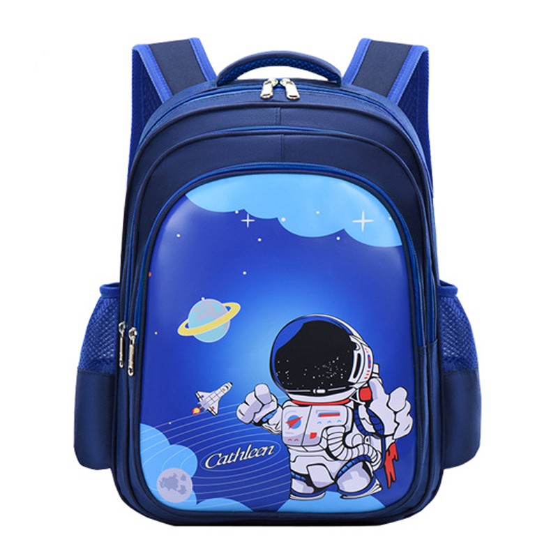 Mochila Infantil Estrelas Astronauta Fofa Menino Menina Impermeável Pré-escolar Fundamental