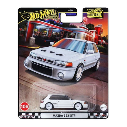 Hot Wheels Originais GJT68 Boulevard Série Veículo Diecast Carroceria de Liga Mitsubishi Customizado Carros de Coleção Modelo Surpresa Em Estoque