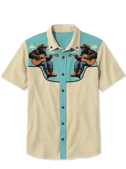 Men's Shirts Summer Casual Fashion Short Sleeved Shirts Mens Hawaiian Shirts Casual Clothing Camisas De Hombre Elegantes De Lujo