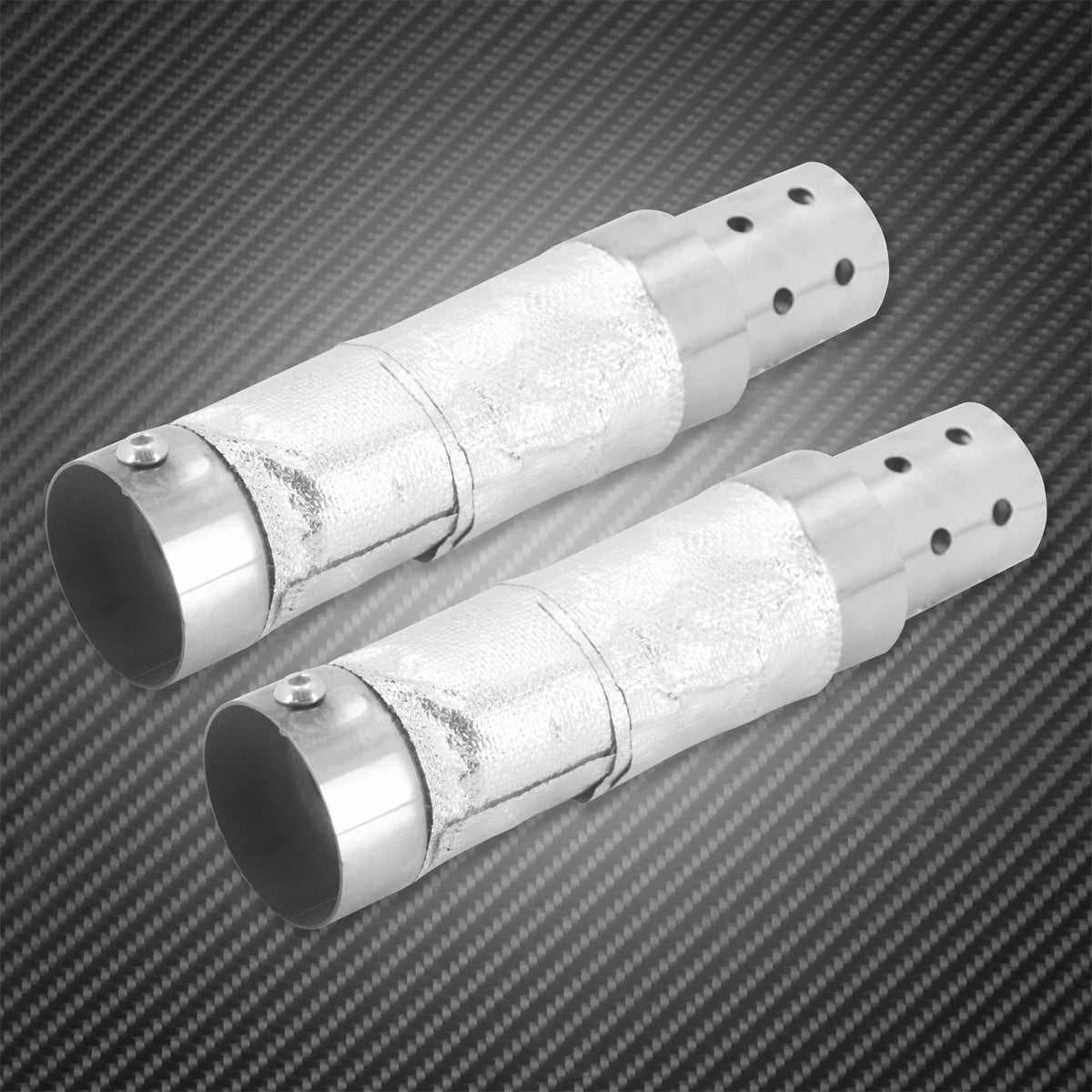 Motorcycle Exhaust Pipe Muffler 38-48mm Quiet Baffle Universal For Harley Sportster XL 1200 883 Touring FLHR FLH Dyna Softail FL