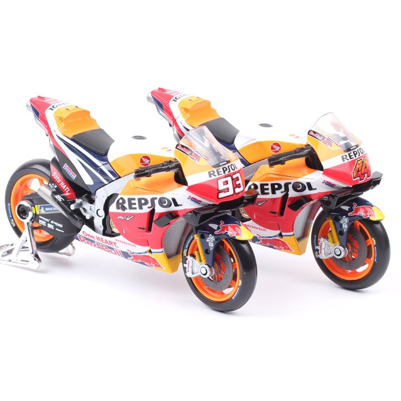 1/18 Maisto KTM RC16 Redbull Ducati GP21 GP22 GP23 GASGAS Honda RC213V Repsol Yamaha YZR-M1GP Moto Modelo de Corrida
