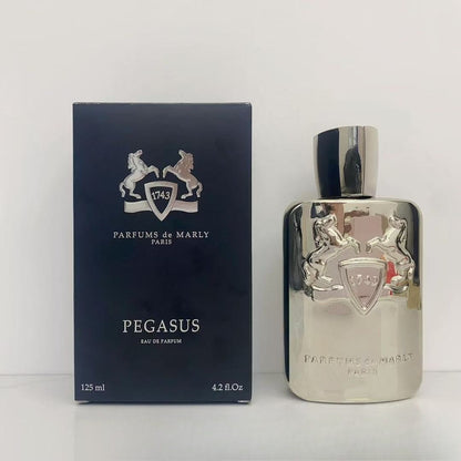 Perfume Clássico de Luxo Masculino 125ml Grande Capacidade Floral Amadeirado Fragrância Colônia Longa Duração Leve Eau De Parfum
