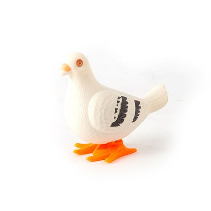 Funny Wind-Up Toys - Jumping Magpie Peacock Pigeon Dinosaur Creative Winding Puzzle Gifts for Toddlers Kids & Babies