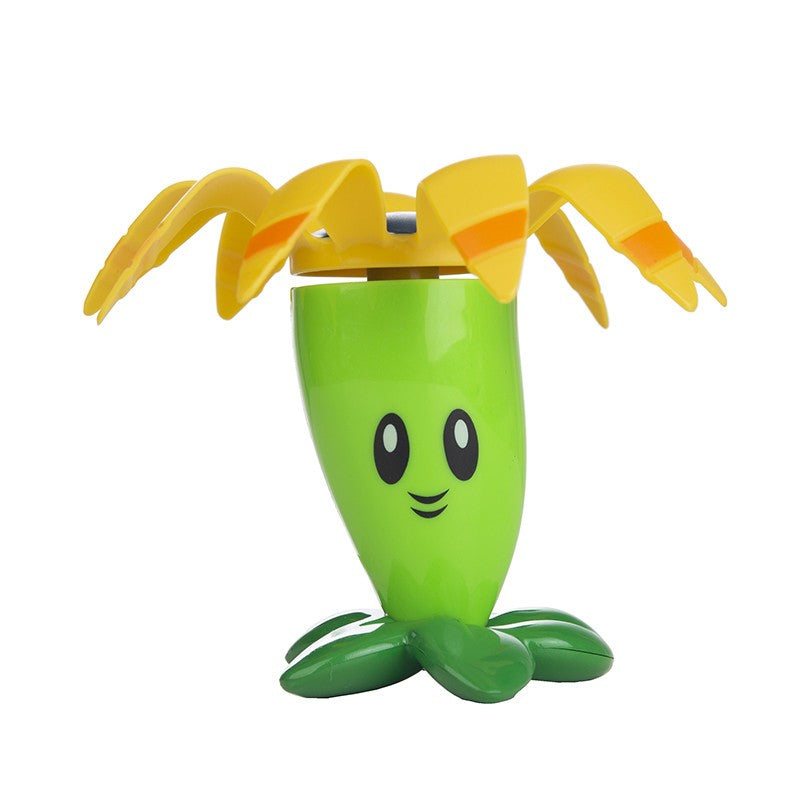 Plantas vs Zumbis Anime Bonecos de Ação Disparervilha Obstáculo Zumbi Pirata Figura de Ação Modelo de Cola Dura Jogo de Batalha Presente Infantil