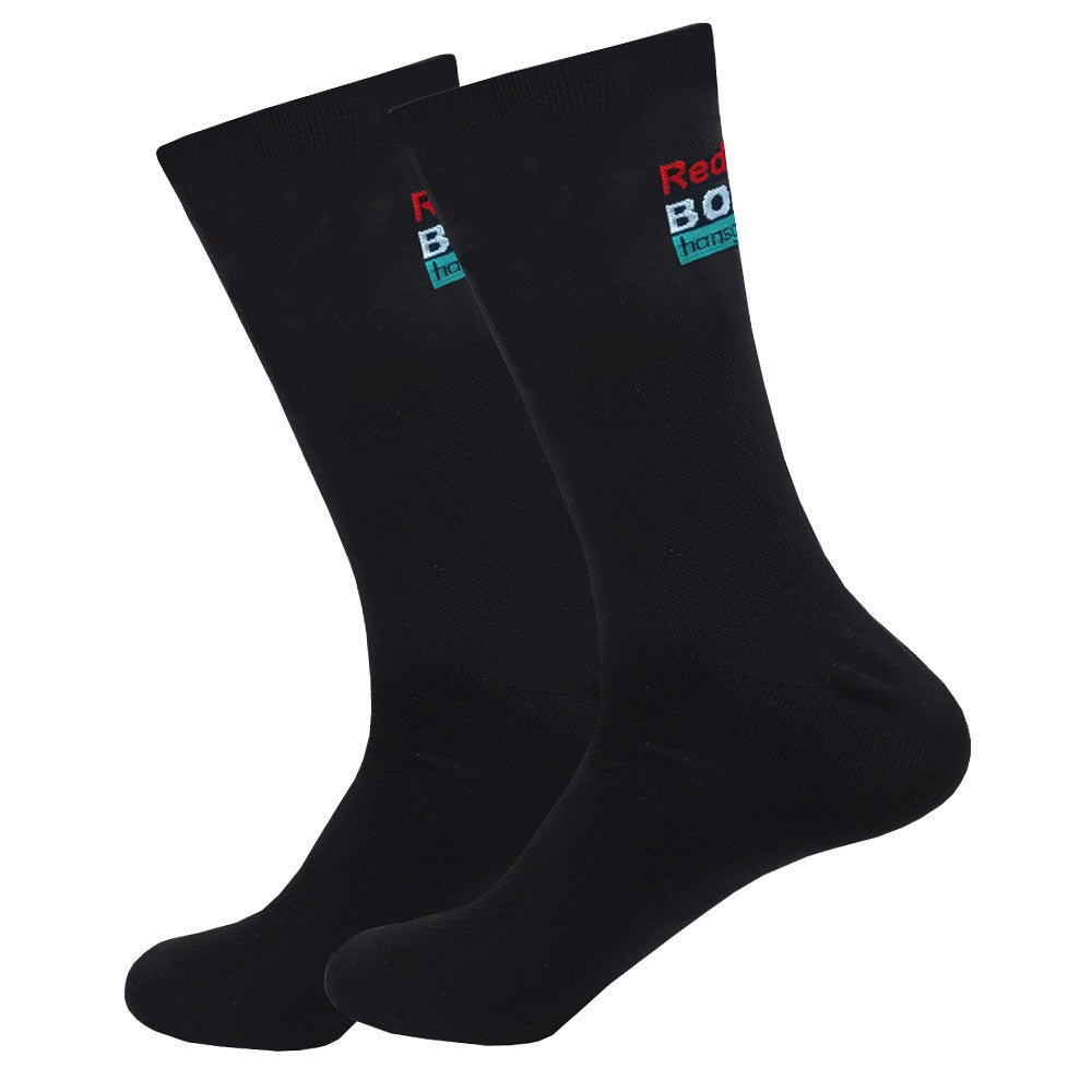 New White UAE Team INEOS Cycling Socks Non Slip Soccer Socks Cushioned Breathable For Running Basketball Bike Sports Grip Socks