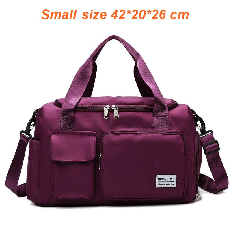 Womne's Travel Bags Handbags Gym Shoulder Bags Oxford Fitness Camping Trekking Bags Hiking Waterproof Outdoor Crossbody Bag