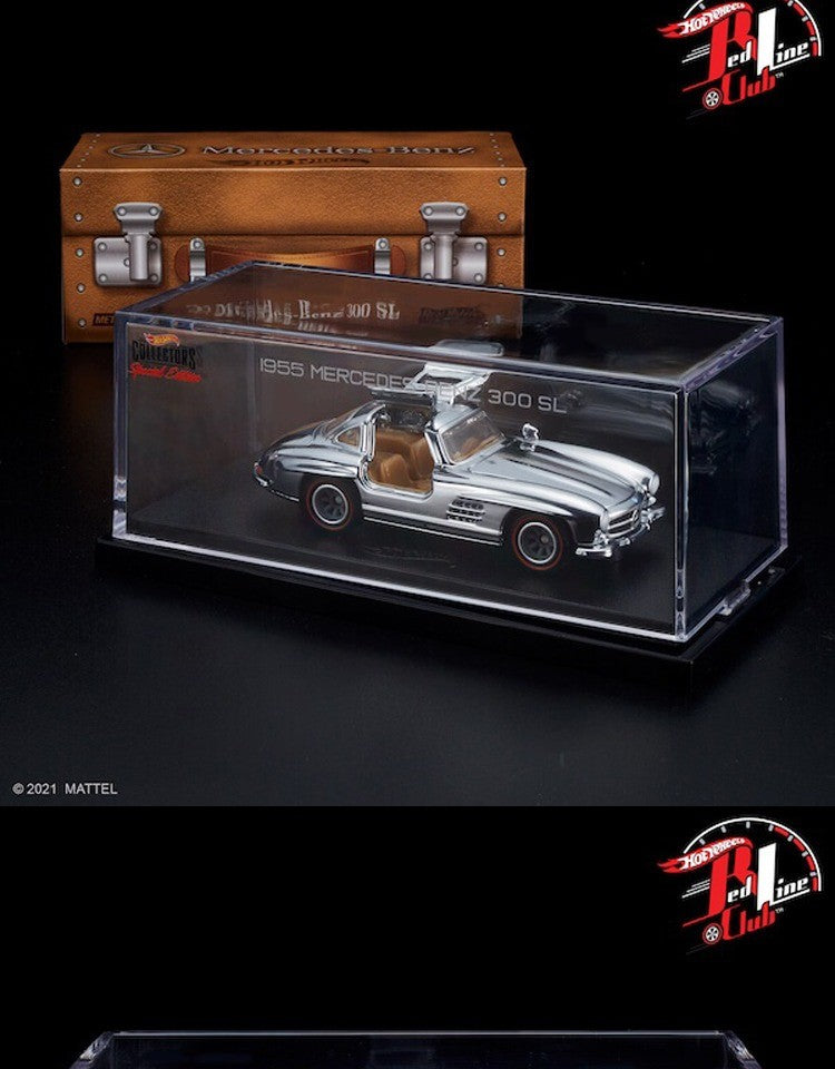 Original Hot Wheels Rlc Elite64 Red Line Club Hottest Metal Cars In The World Benz 300sl Porsche 964 Car Model Collection Toys