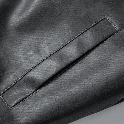 Leather Jacket Men Suede Coats Black Oversized 6XL 7XL 8XL Plus Size Street Motorcycle Autumn Hip Hop Brand Waterproof Autumn