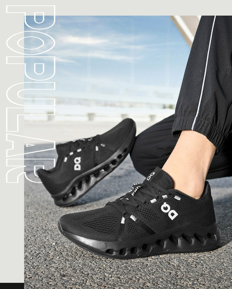 New Running Shoes Men Mesh Lightweight Flat Outdoor Gym Jogging Shoes Comfortable Original Tennis Shoes Cushioning Sneakers Man