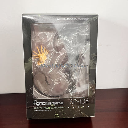 Figma Alien SP-108 Predador Figura Takayuki Takeya Ver. Boneco Articulado de PVC Colecionável Brinquedos de Modelo Presentes