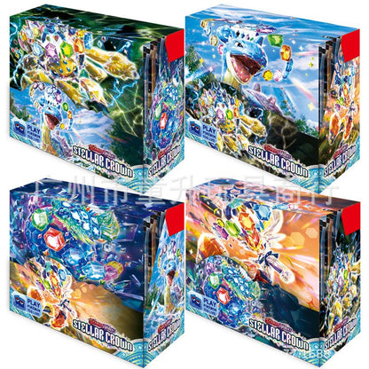 360 Cartas Pokémon Evoluções Prismáticas Escarlate Violeta 151 Tempestade Prateada Destinos de Paldea Cartas de Troca de Batalha de Booster em Inglês
